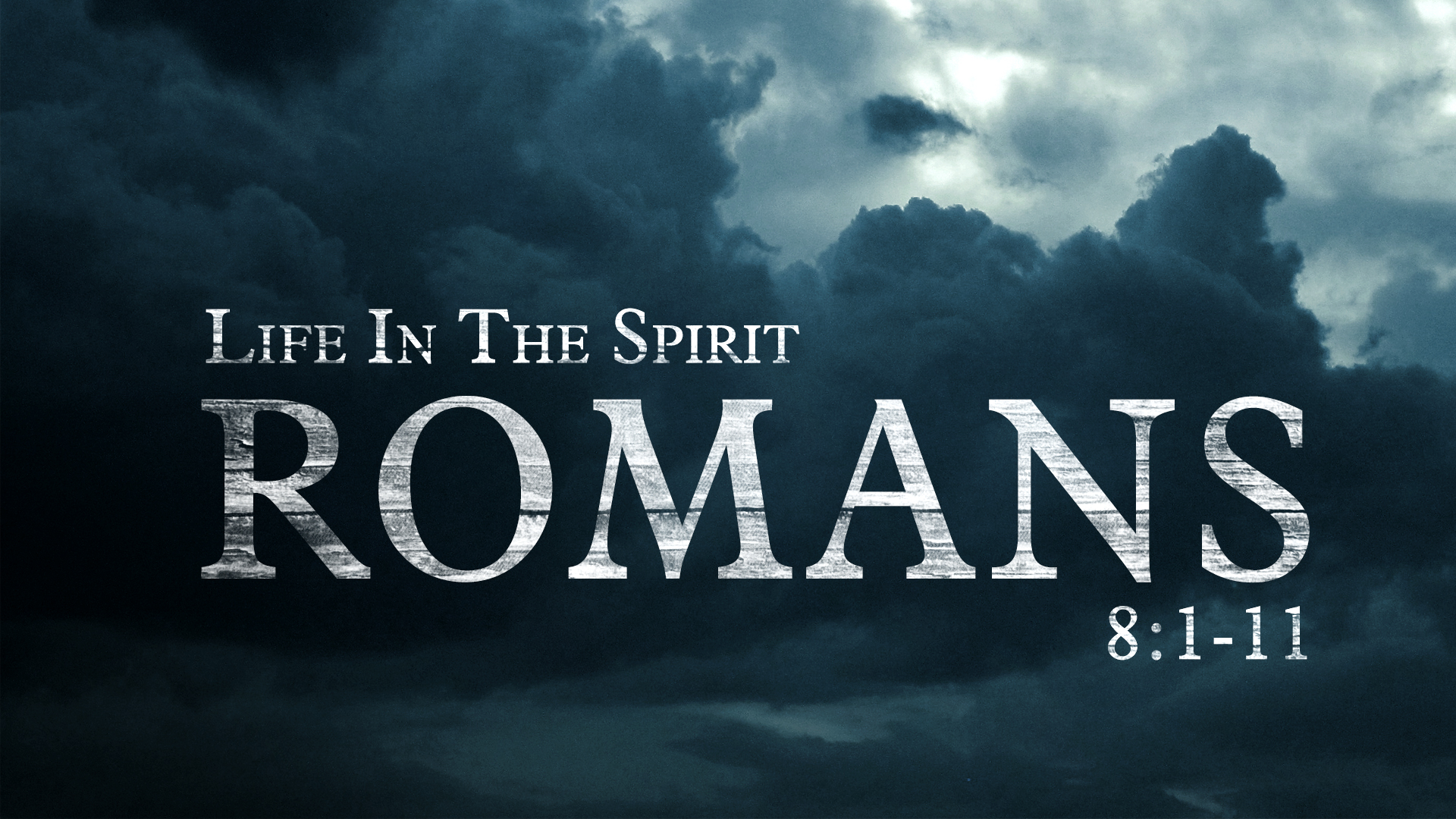 02 18 2018 LIFE IN THE SPIRIT Western Springs Baptist Church The 
